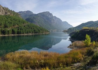 Obraz na płótnie Canvas Lake Karakurt in Turkey