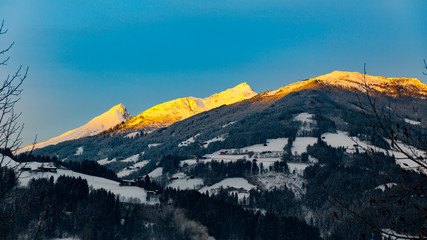 Alpenglow in Tyrolia