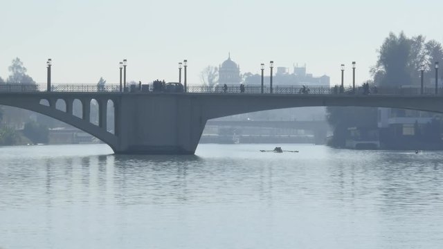 Sity view. Beautuful brige