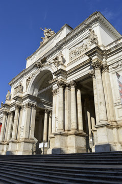 Palazzo delle Esposizioni neoclassical exhibition hall in Rome