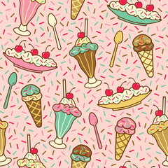 Desserts Pattern_Strawberry
