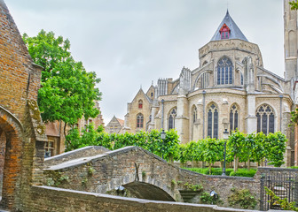 Obraz premium The Bonifacius Bridge in Bruges