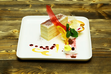 Delicious piece of cake
