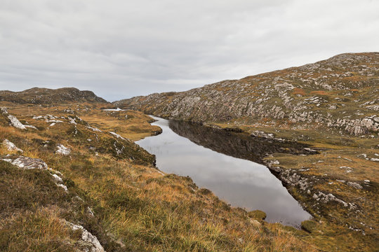 Scottish Highlands between Lochinver and Unapool