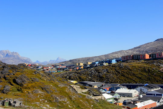 Blik op Nuuk, Groenland