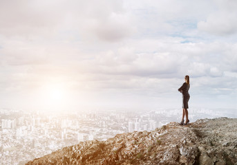 Fototapeta premium In search of development perspectives