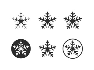 Snowflakes icons