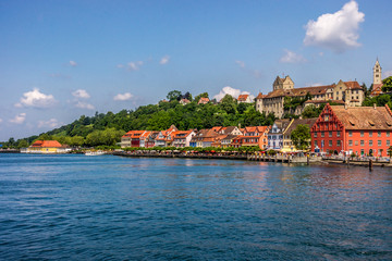Stadtansicht von Meersburg am Bodensee