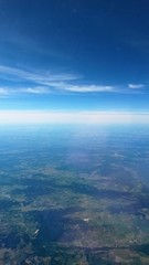 Fototapeta premium La France vue du ciel