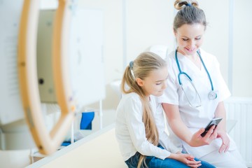 Doctor with Little Patient