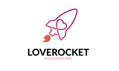 Love Rocket Logo