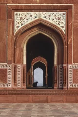 Keuken spatwand met foto Jama Masjid palace © Domizia
