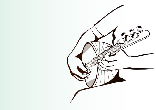 Bağlama &Ccedil;alan Adam