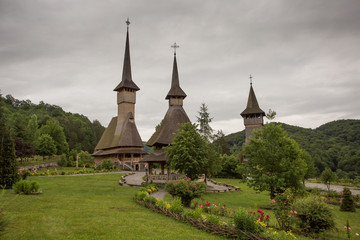Fototapeta na wymiar Barsana Monastery Romania