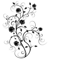 Flourishes in black 6