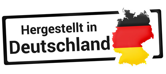 Fototapeta premium german language for made in germany. Elements of this image furn