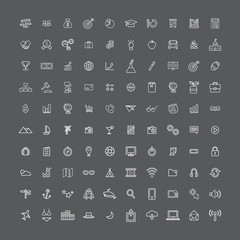 Vector UI Illustration Mixed Travel Businessl Finance Concept