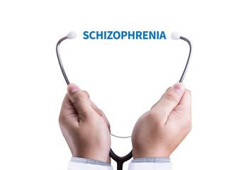 SCHIZOPHRENIA and psychotic woman with schizophrenia during trea