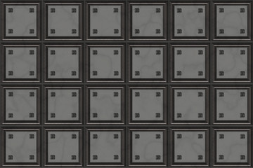 Repeating  wide  metallic tile background  