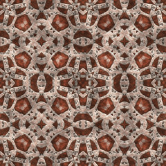 Repeating  carved stone background  