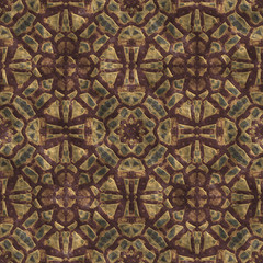 Obraz premium Repeating carved stone background 