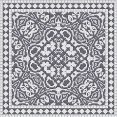 Ornamental Dutch tile