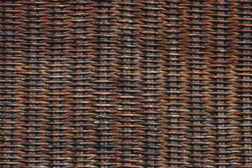 old wood weaving pattern abstract background dark tone
