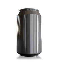 Can  mockup   for design project - 3D illustration