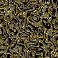 Repeating smelted metal  background