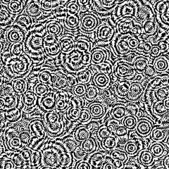 Repeating   grunge  bubble background  
