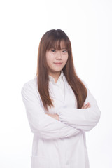 young asian woman plastic surgeon