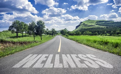 Foto op Canvas road of wellness © cacaroot