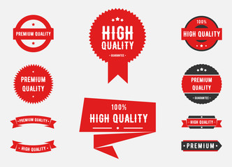 High Quality and Premium Quality Labels