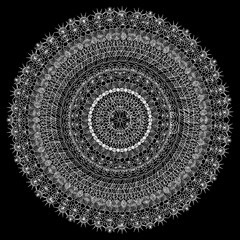 Vector concentric mandala