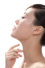 Obraz premium facial makeup of young asian beautiful woman