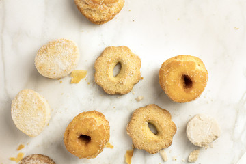 Mantecados, polvorones, and other traditional Spanish cookies