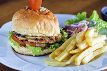 Delicious burger