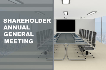 Shareholder Annual General Meeting concept