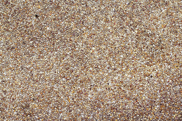 Pebble stones floor texture background