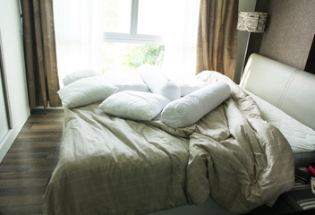 Modern bedroom interior