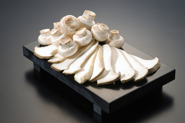 mushroom, cooking, food