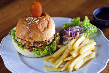 Delicious burger