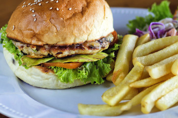 Delicious burger