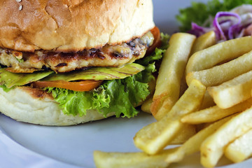 Delicious burger
