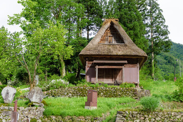 Fototapeta na wymiar world heritage village Gokayama Village