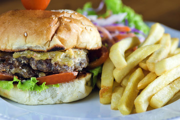 Delicious burger