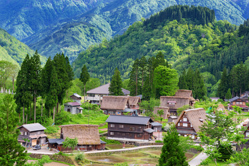 world heritage village Gokayama Village