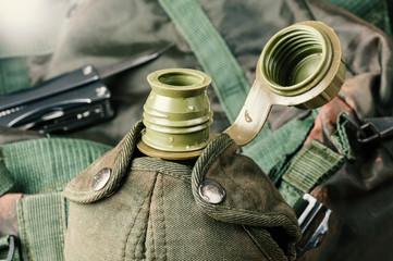 military water bottle