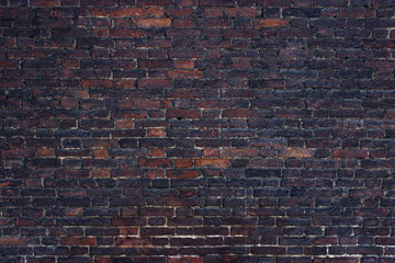 old brickwork, the background wall of red blocks