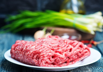 raw minced meat